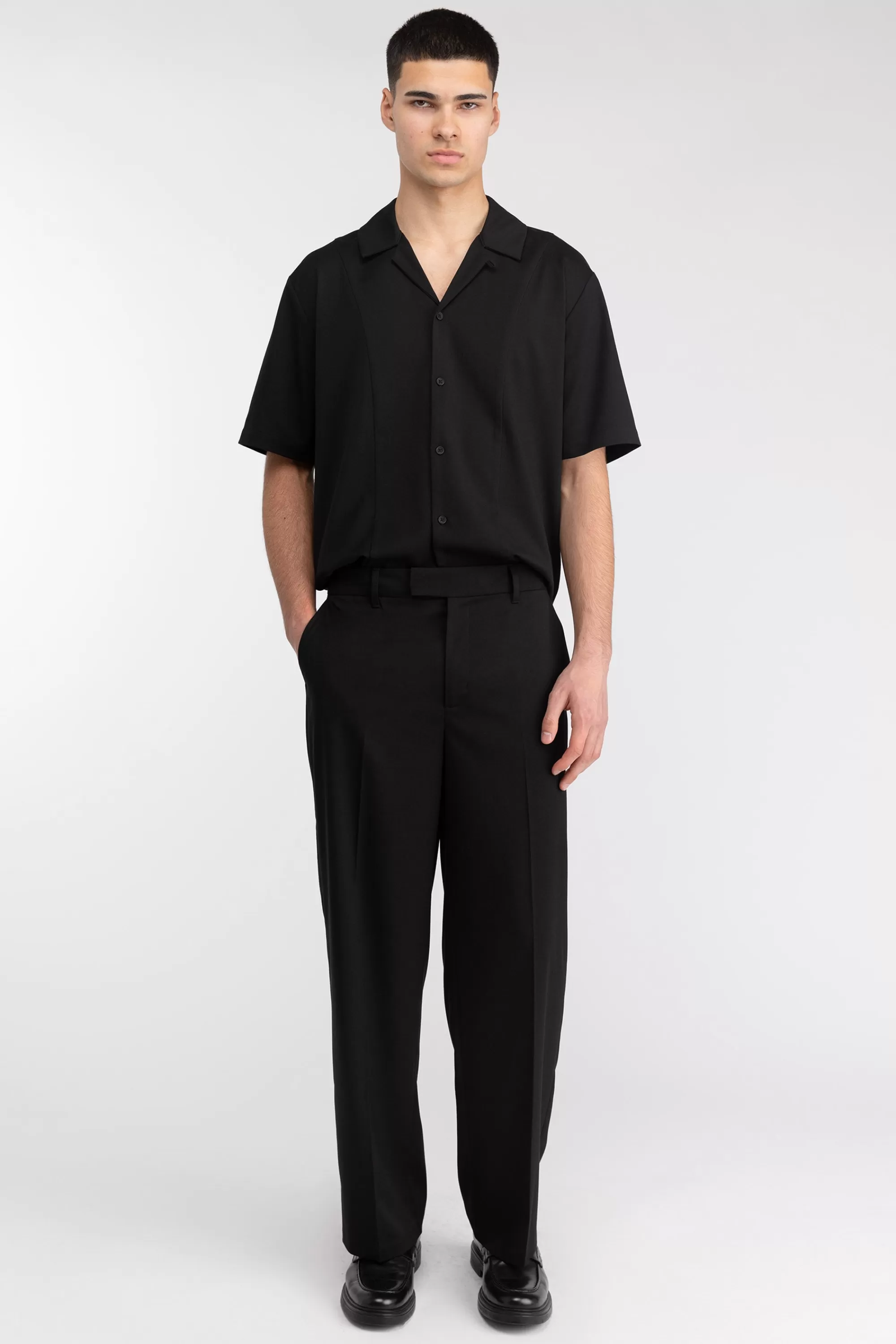 OAK + FORT CAMP COLLAR SHORT SLEEVE SHIRT | Matching Sets