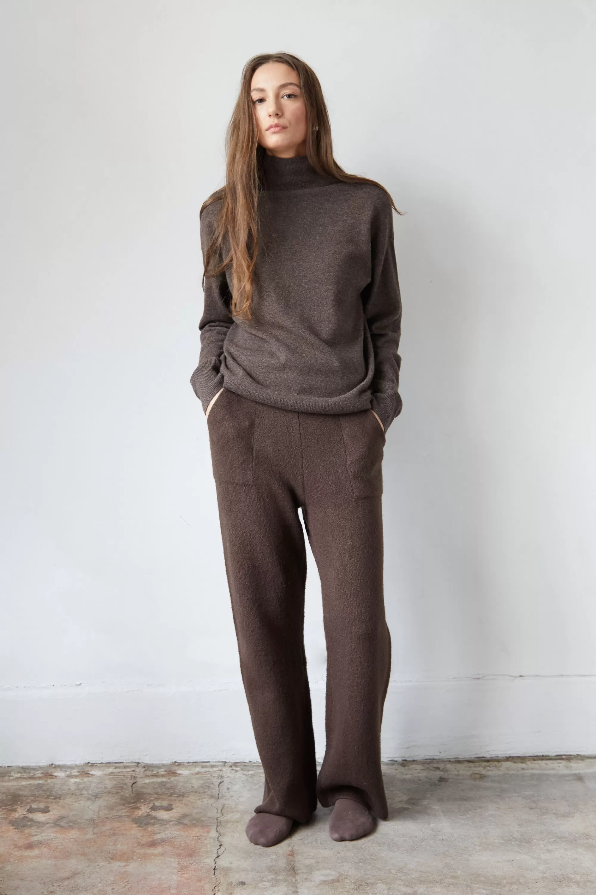 OAK + FORT COZY SWEATER PANT | Women Pants
