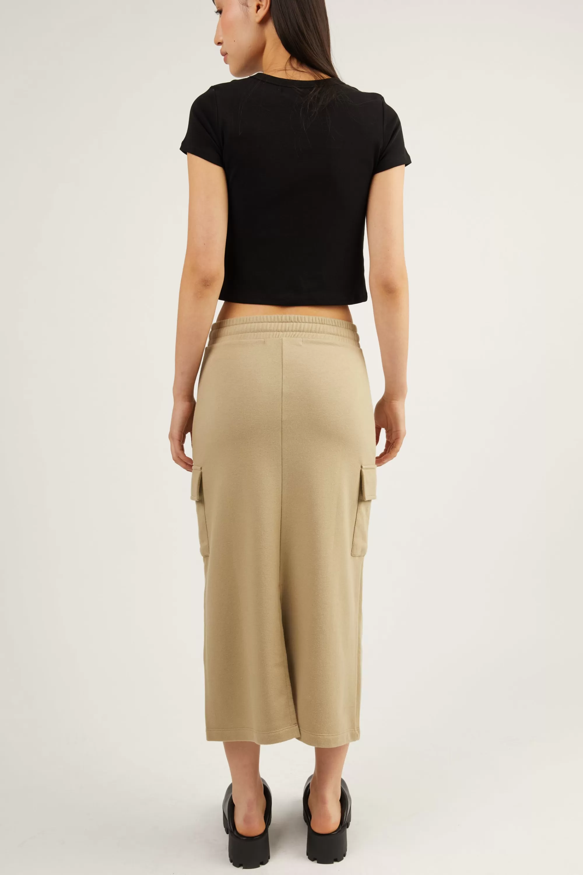 OAK + FORT CROPPED T-SHIRT | Women Tops