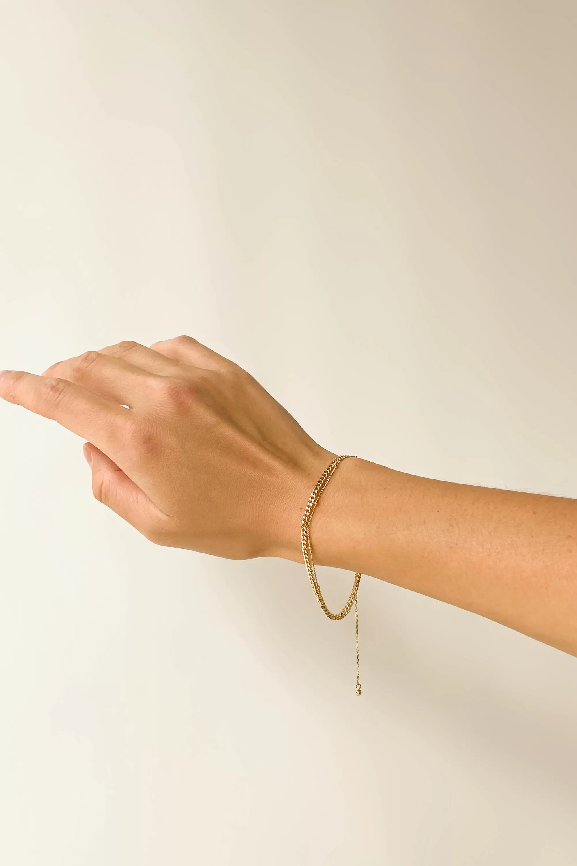 OAK + FORT DOUBLE CHAIN BRACELET | Women Rings & Bracelets | Rings & Bracelets