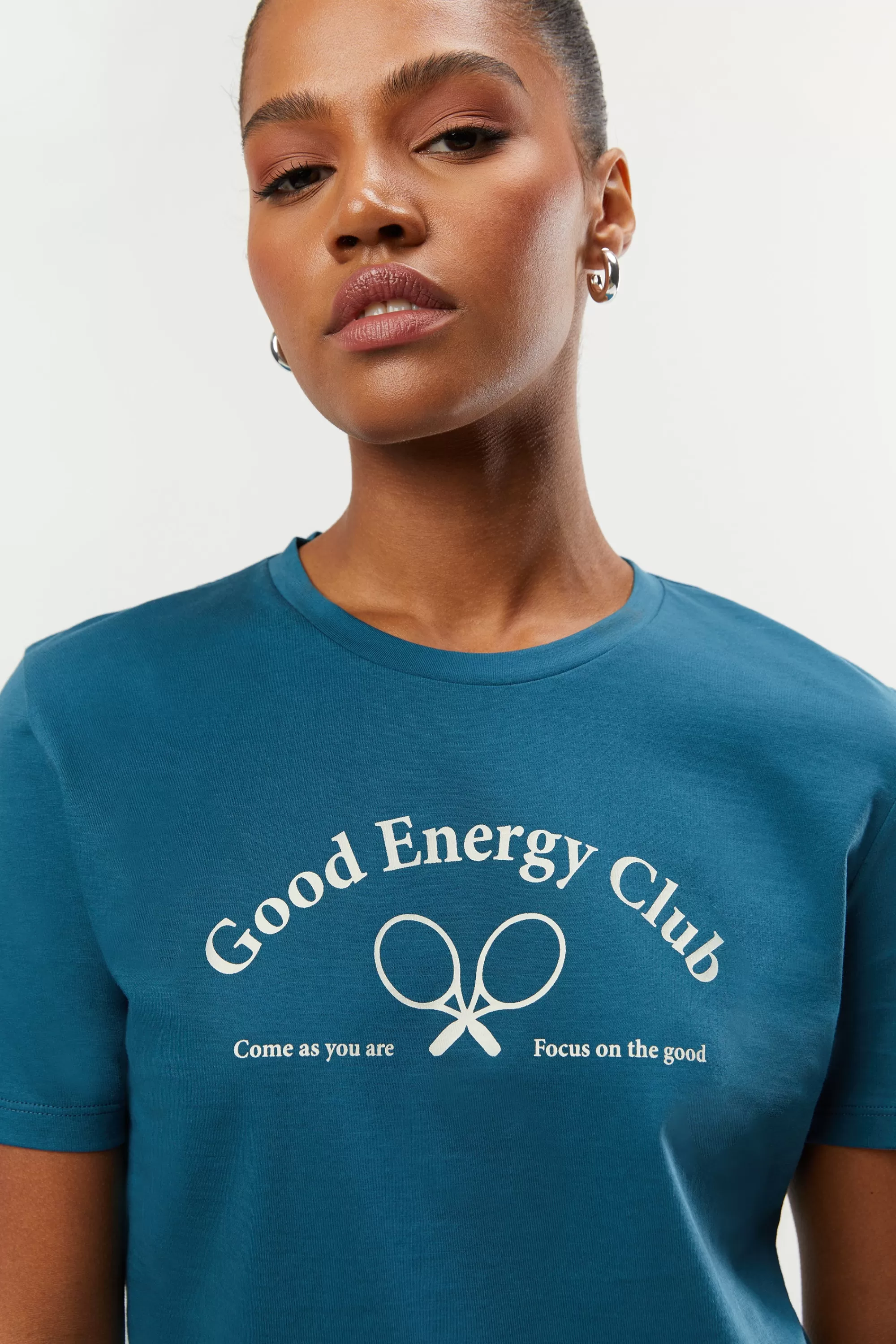 OAK + FORT GOOD ENERGY CLUB T-SHIRT | Women Tops