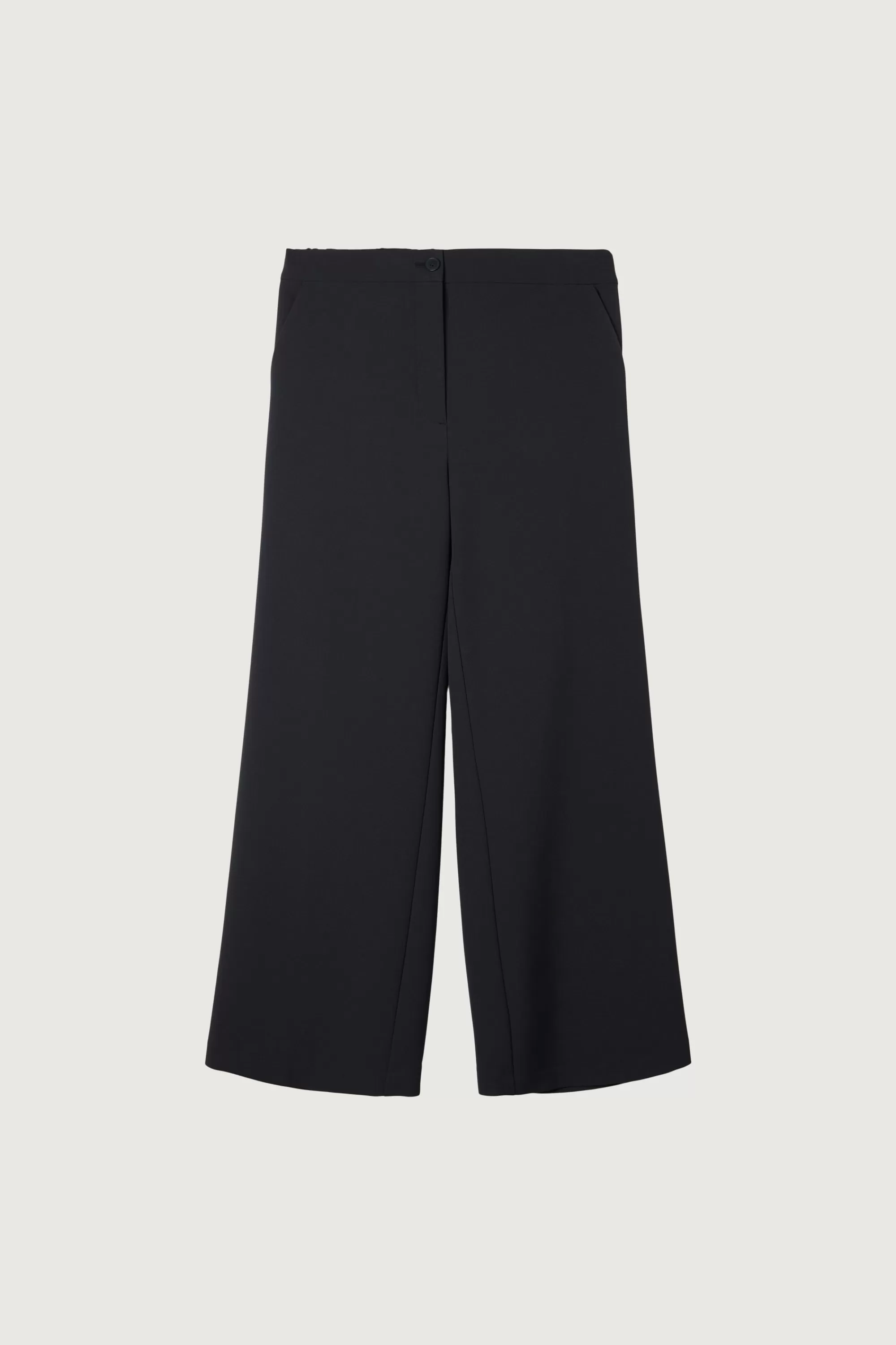 OAK + FORT HALF ELASTIC WIDE LEG PANT | Women Pants