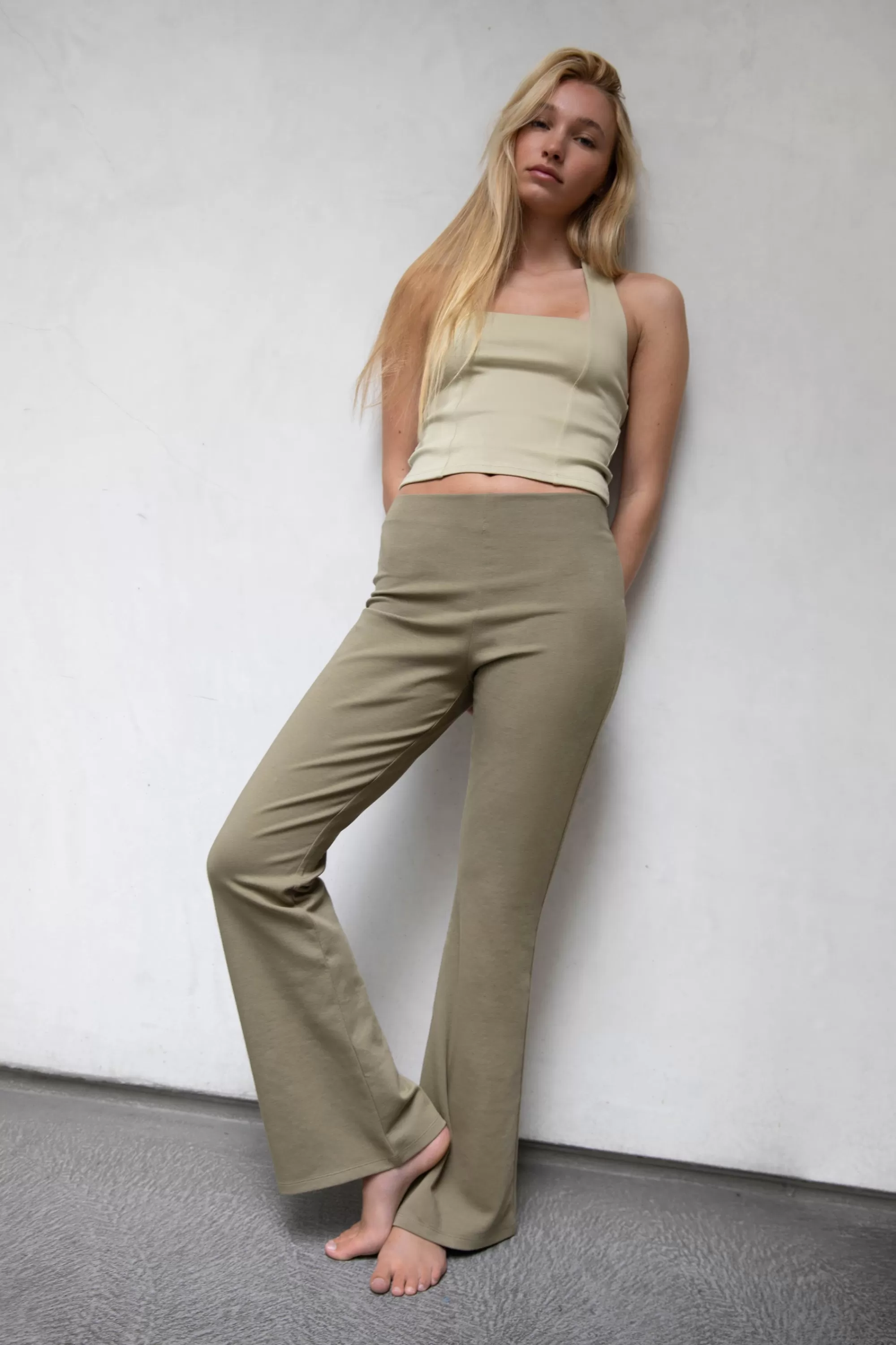 OAK + FORT HALTER TOP | Women Tops