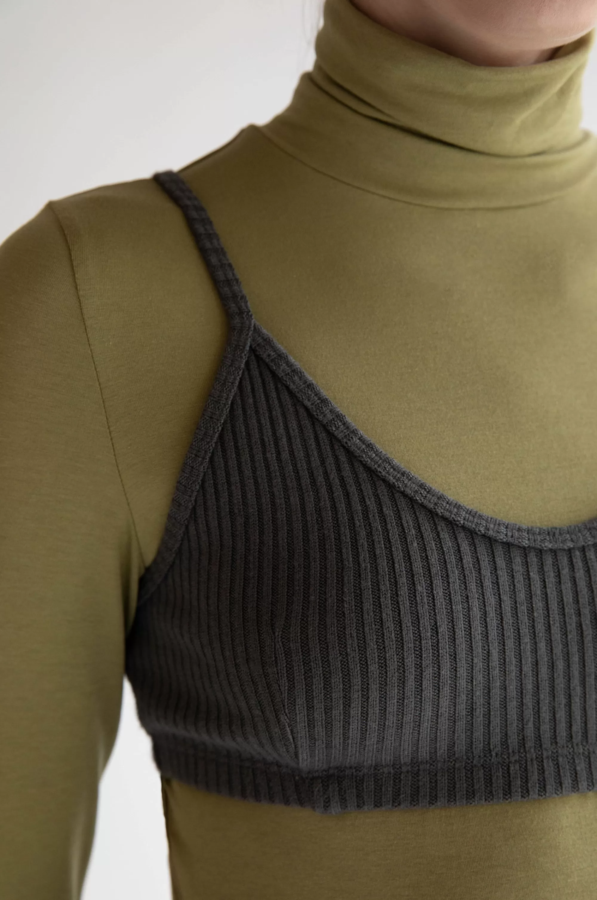 OAK + FORT KNIT BRALETTE | Women Tops