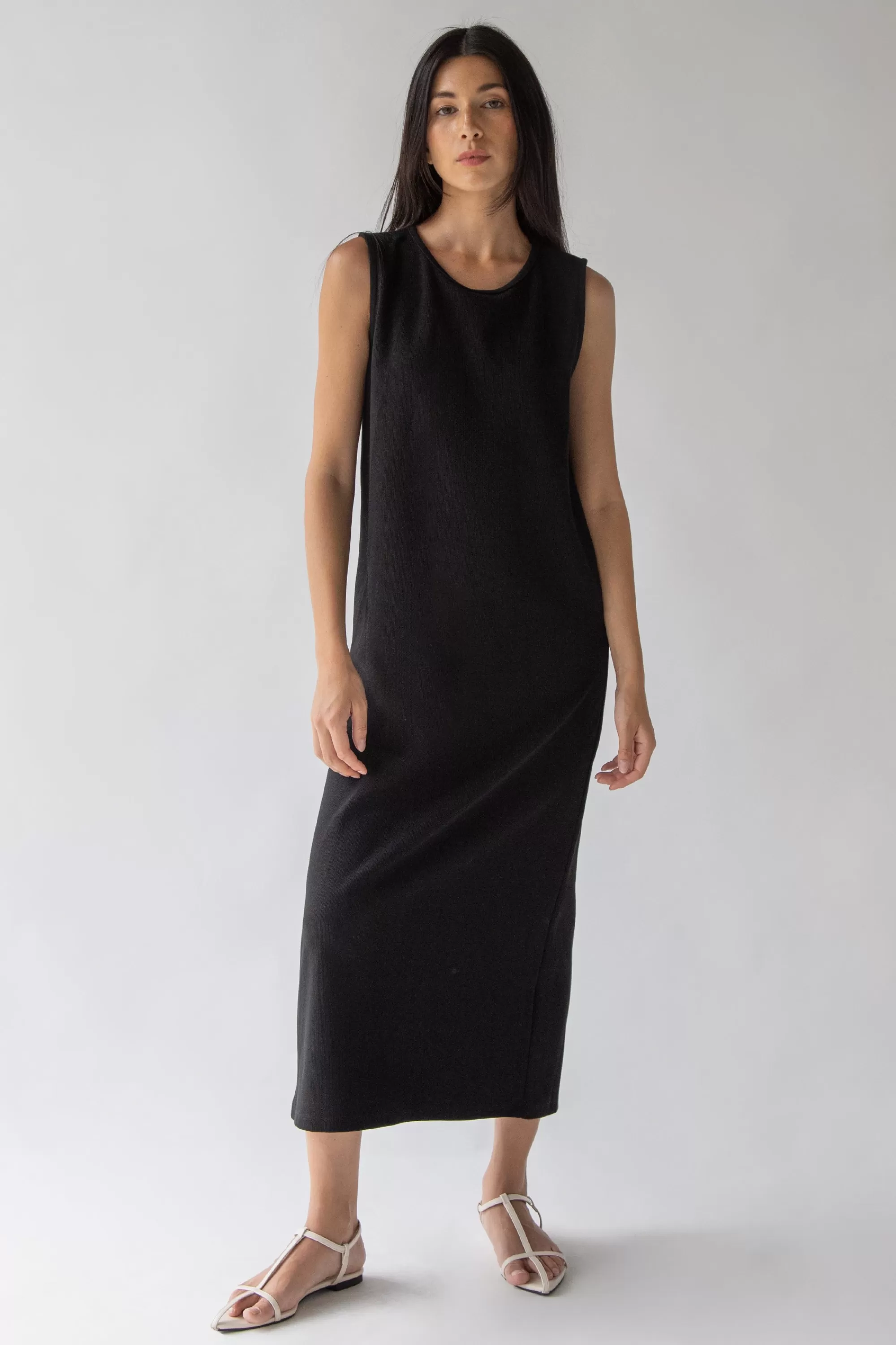 OAK + FORT KNIT TANK MAXI DRESS | Women Tops | Dresses