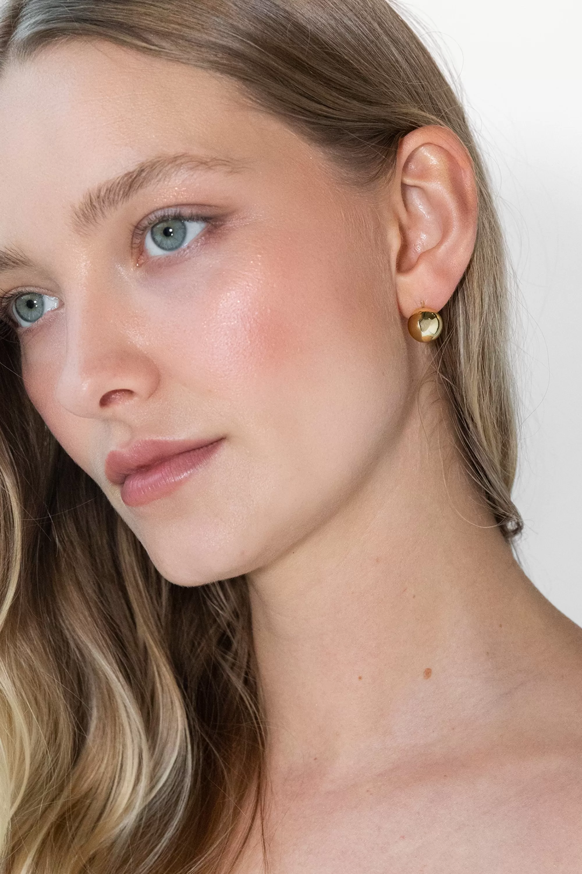 OAK + FORT LARGE BALL EARRING | Women Earrings | Earrings