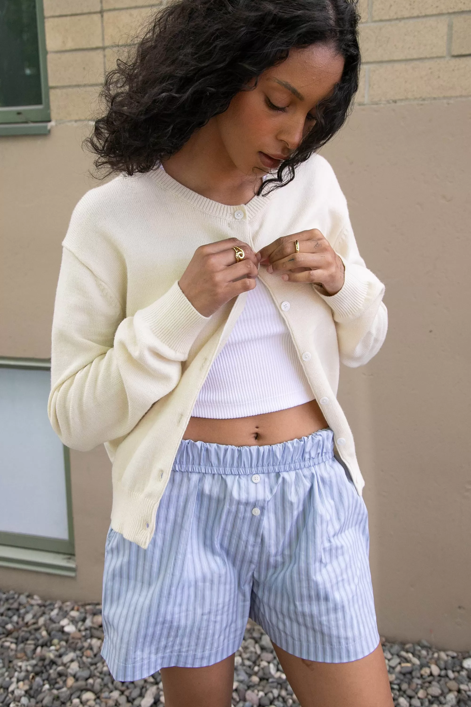 OAK + FORT LIGHTWEIGHT CARDIGAN | Women Sweaters & Cardigans