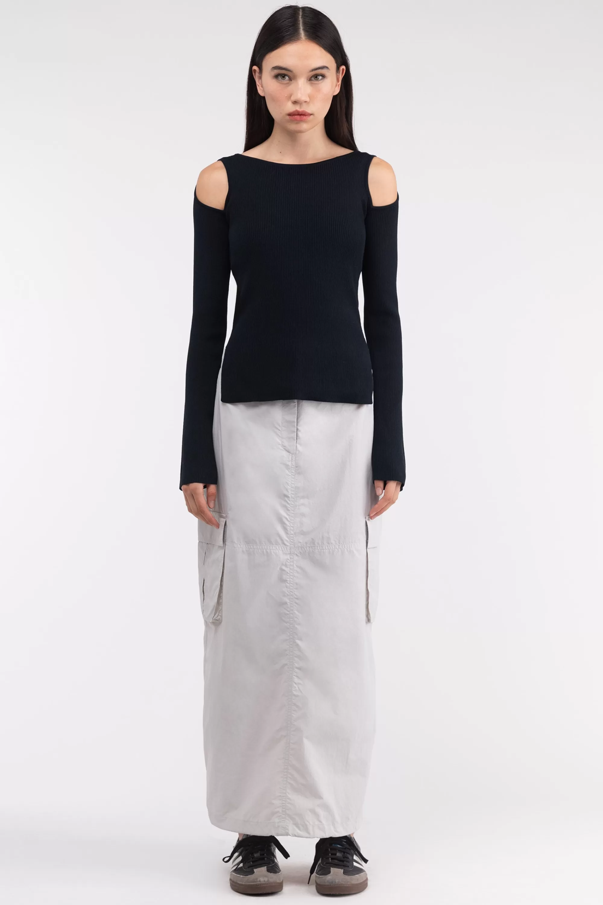 OAK + FORT MAXI CARGO SKIRT | Women Skirts