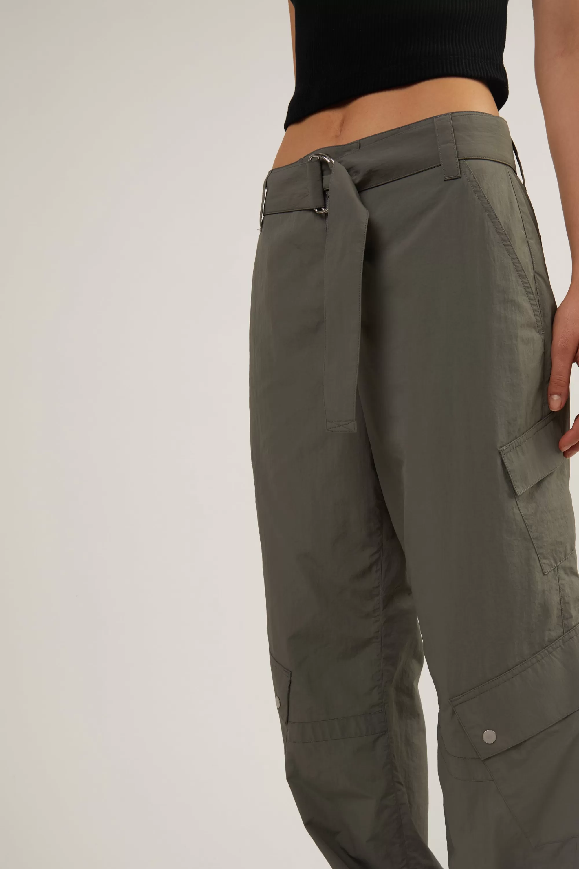 OAK + FORT NYLON CARGO PANT | Women Pants
