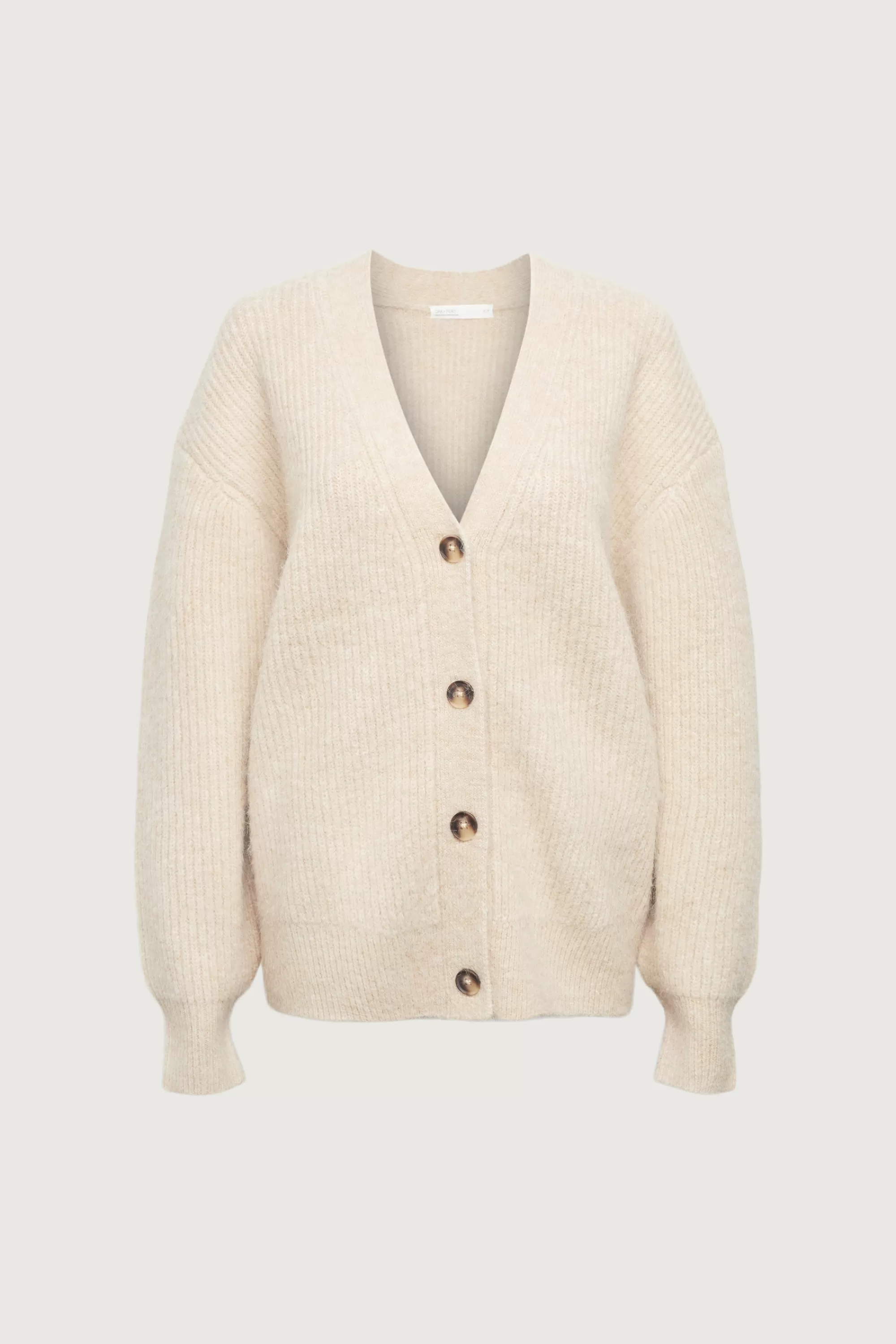 OAK + FORT OVERSIZED BUTTON FRONT CARDIGAN | Women Sweaters & Cardigans