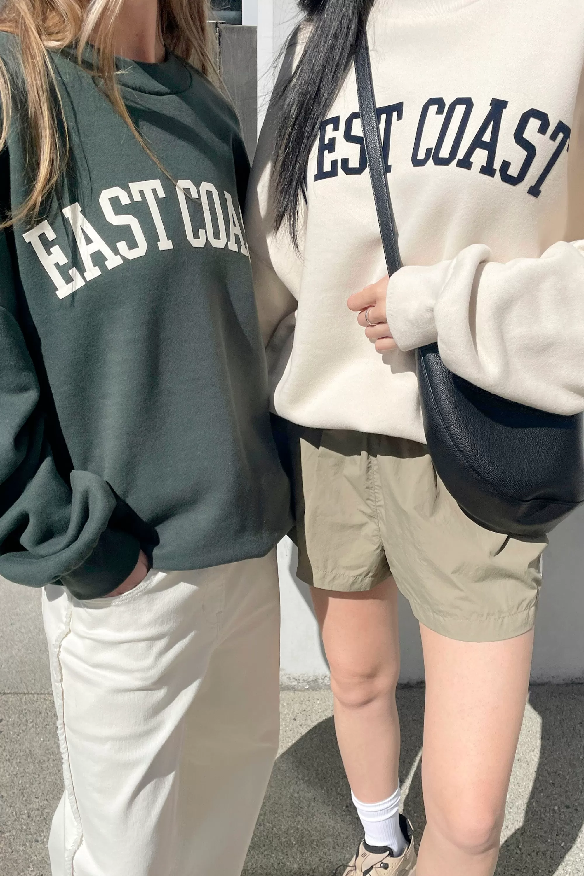 OAK + FORT OVERSIZED GRAPHIC SWEATSHIRT | Tops
