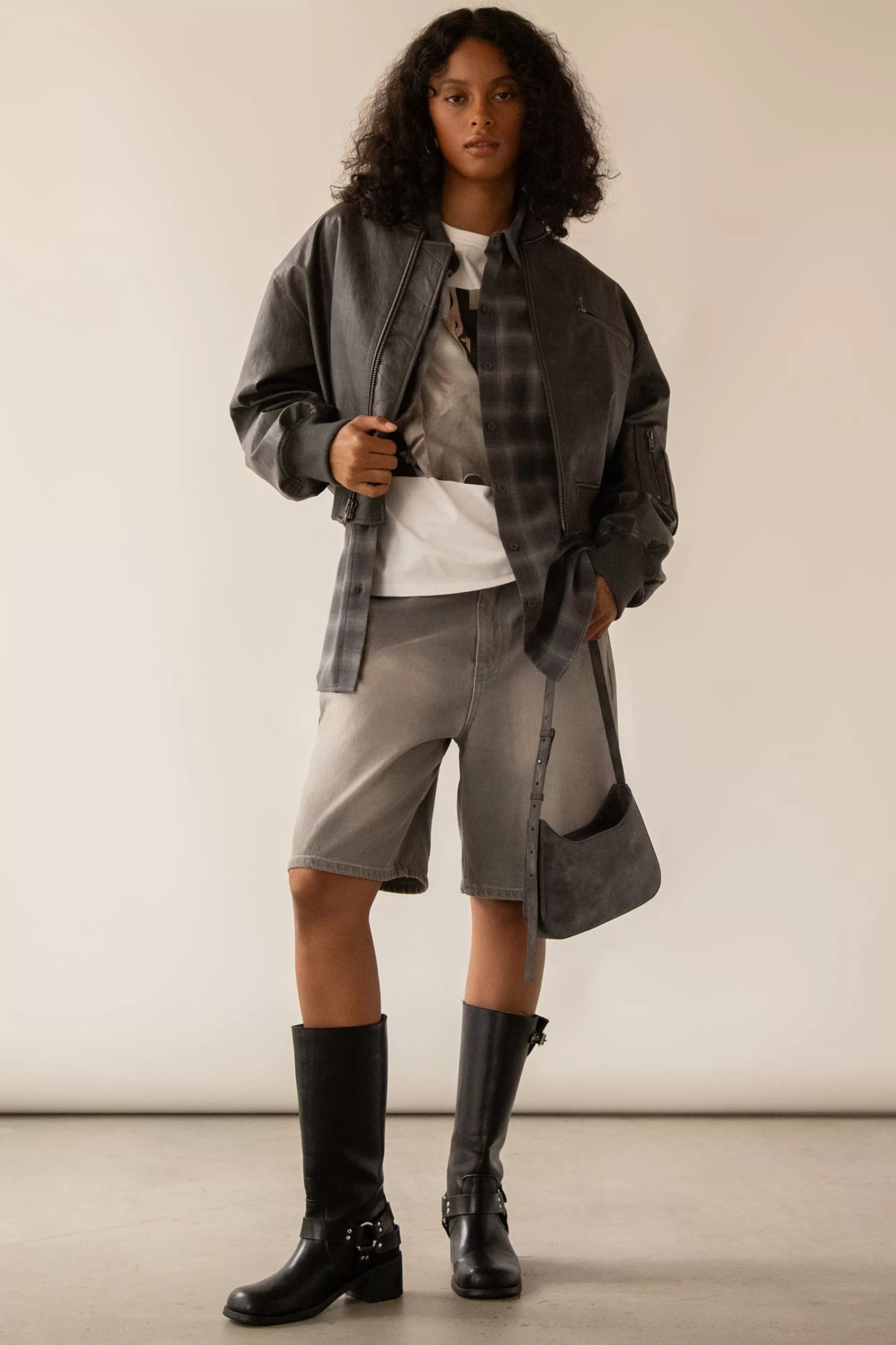 OAK + FORT PLAID SHIRT | Women Tops