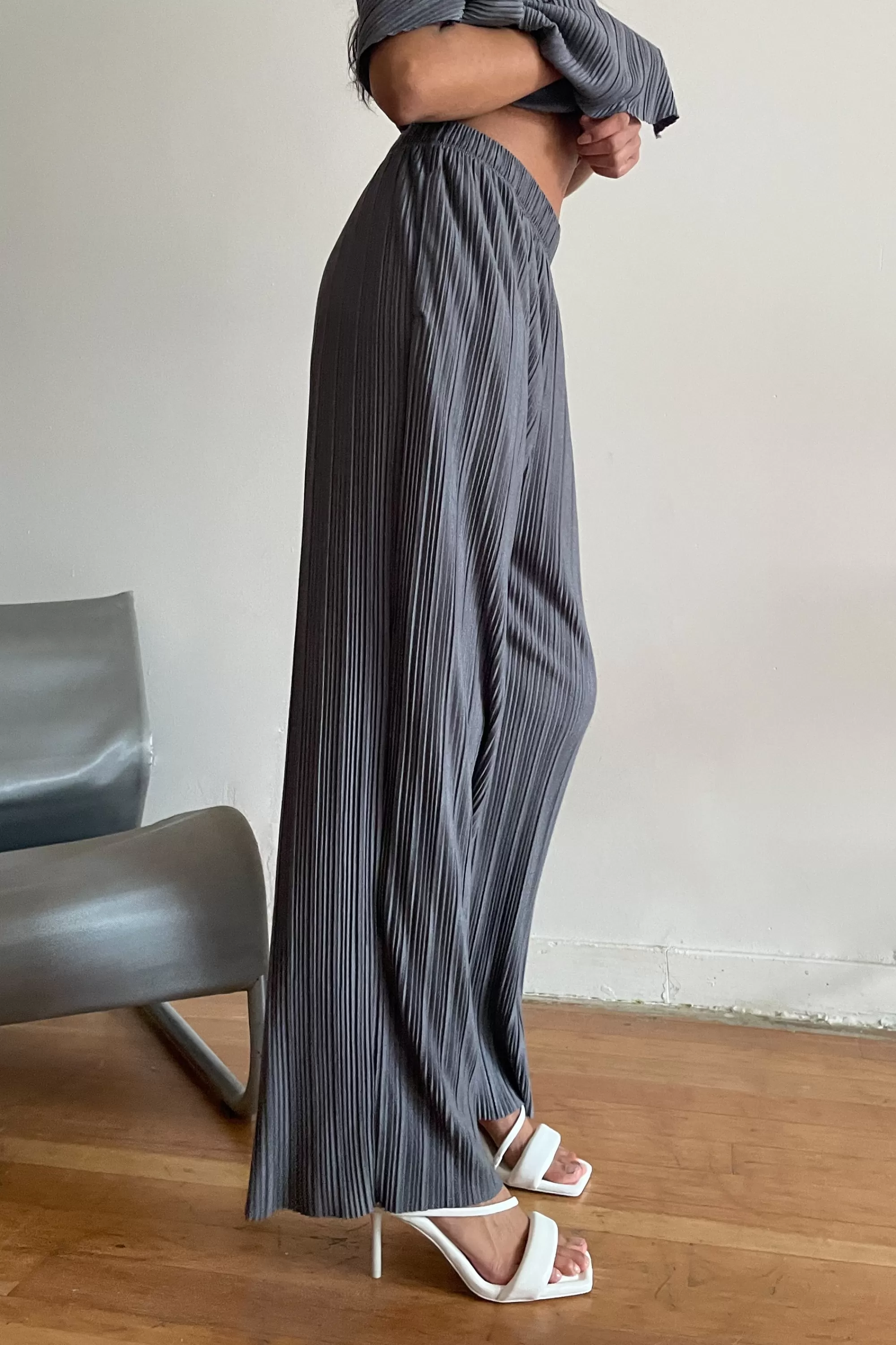 OAK + FORT PLEATED LOUNGE PANT | Women Pants