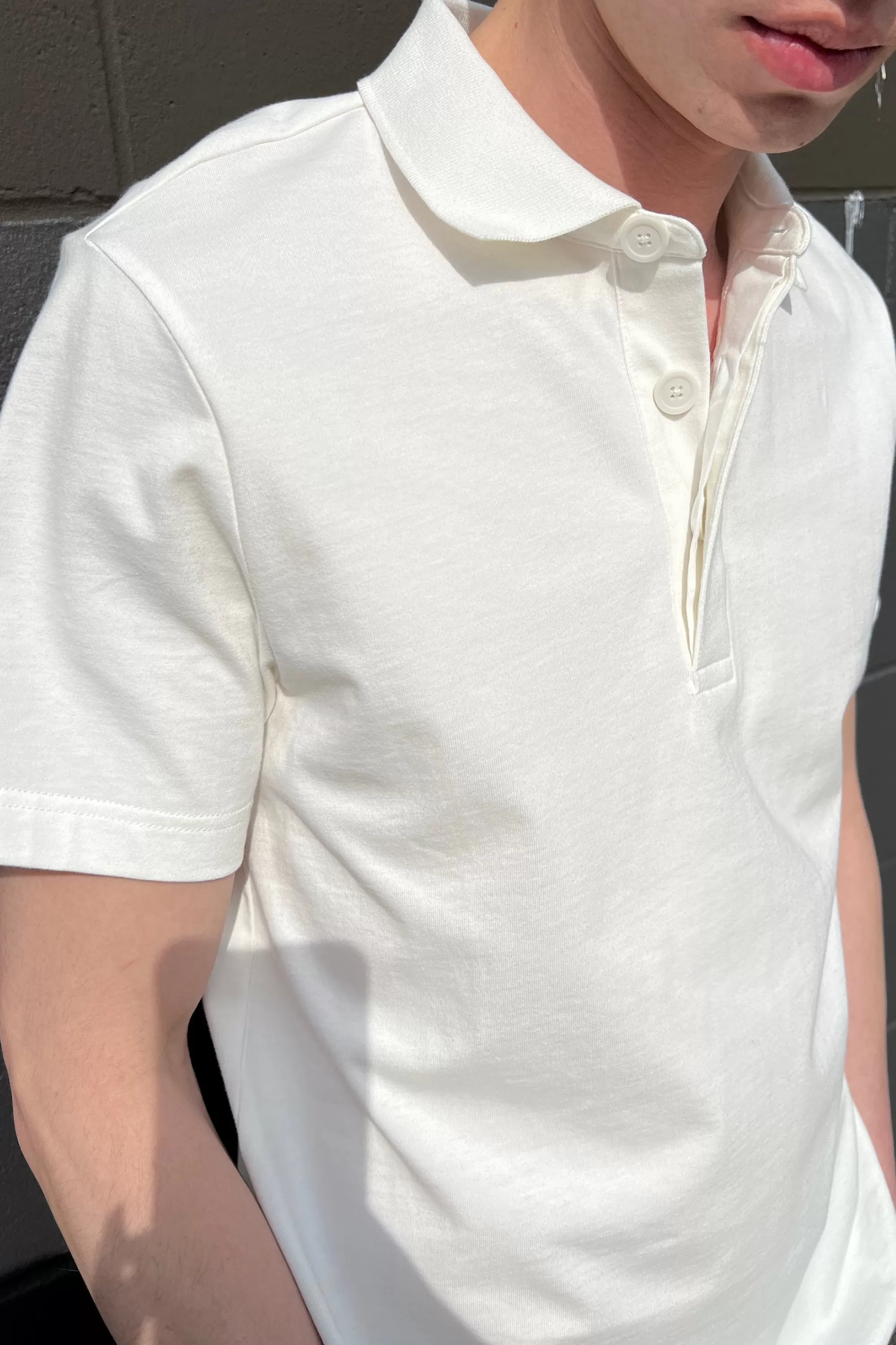 OAK + FORT POLO T-SHIRT | Tops