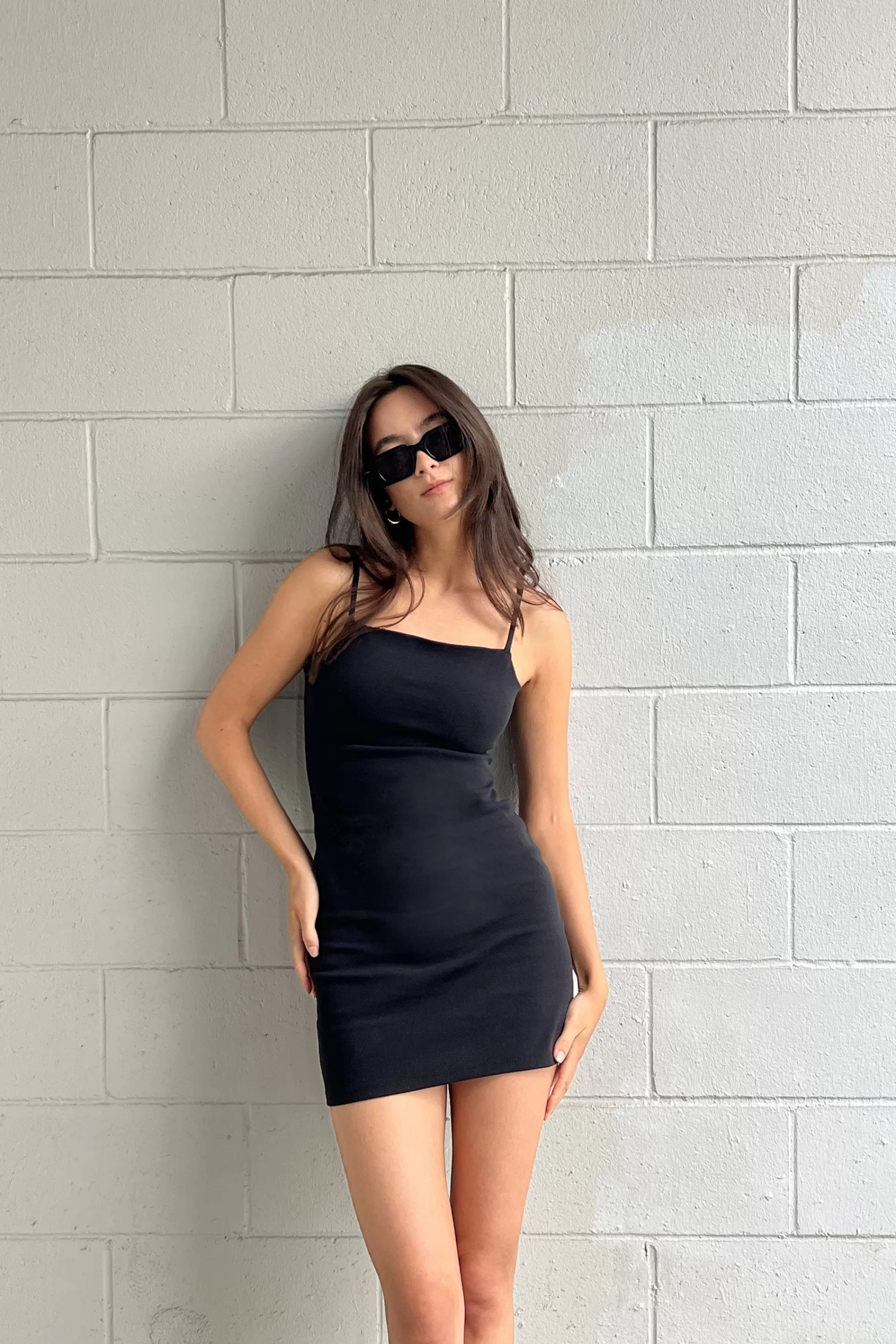 OAK + FORT PONTE KNIT MINI DRESS | Women Dresses
