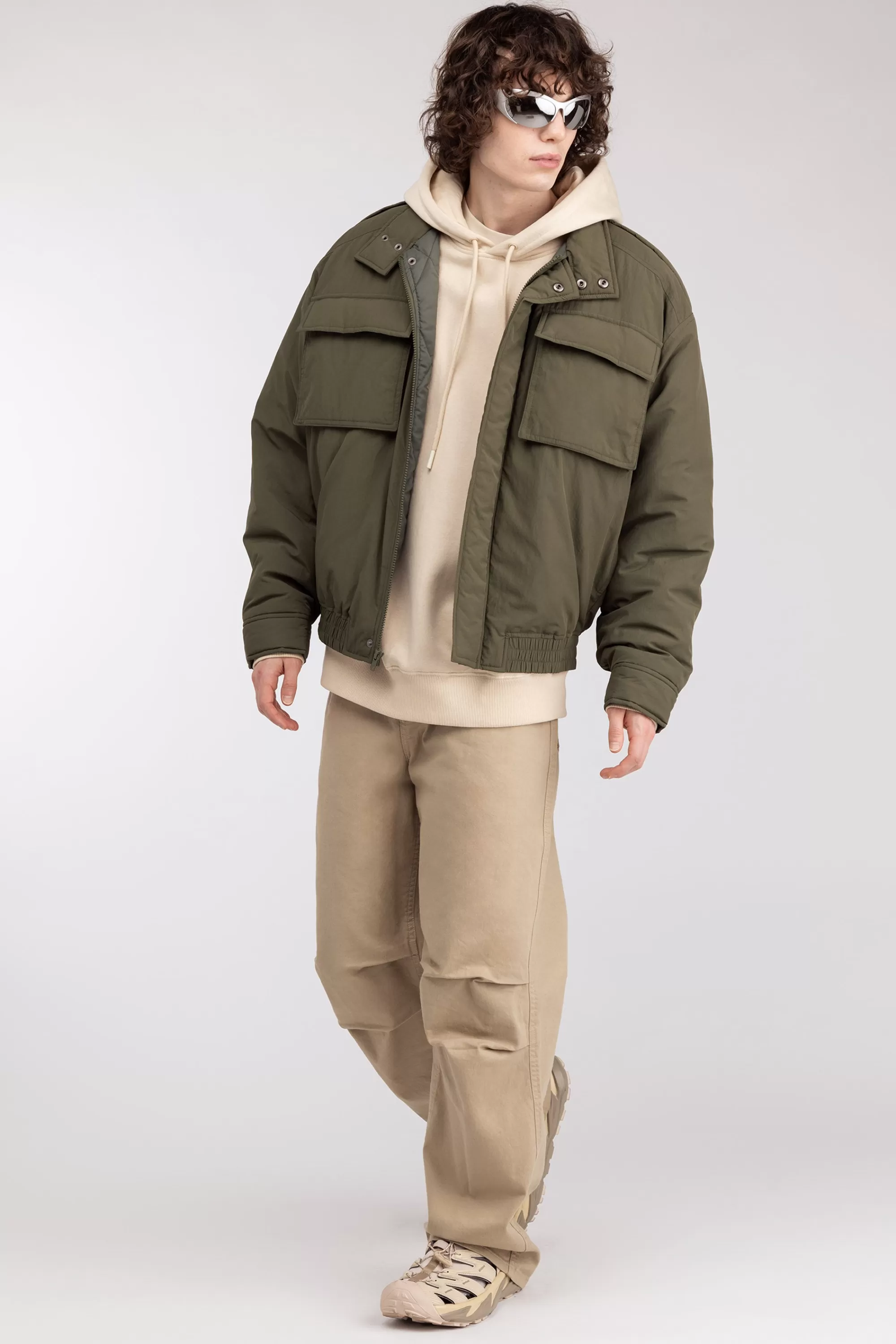 OAK + FORT RELAXED FIT TWILL PANT | Pants