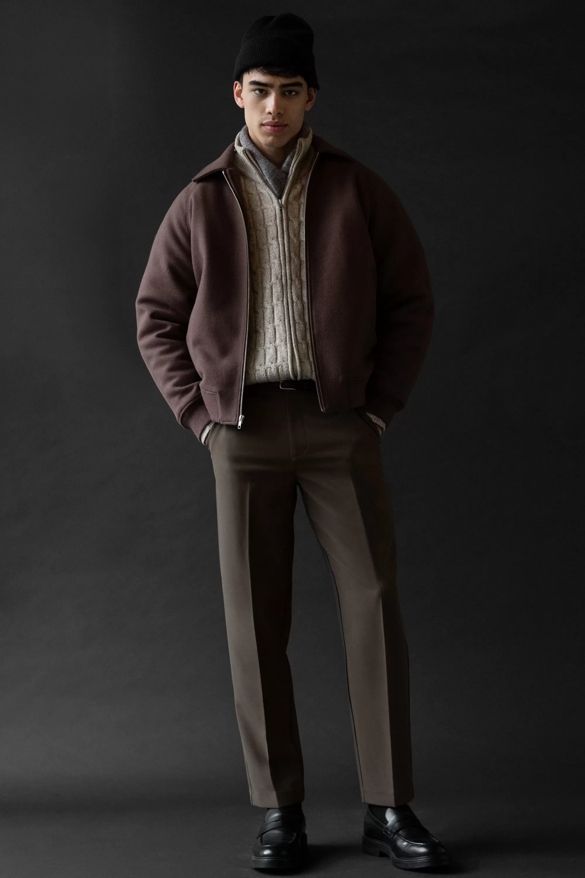 OAK + FORT SLIM DRESS PANT | Pants