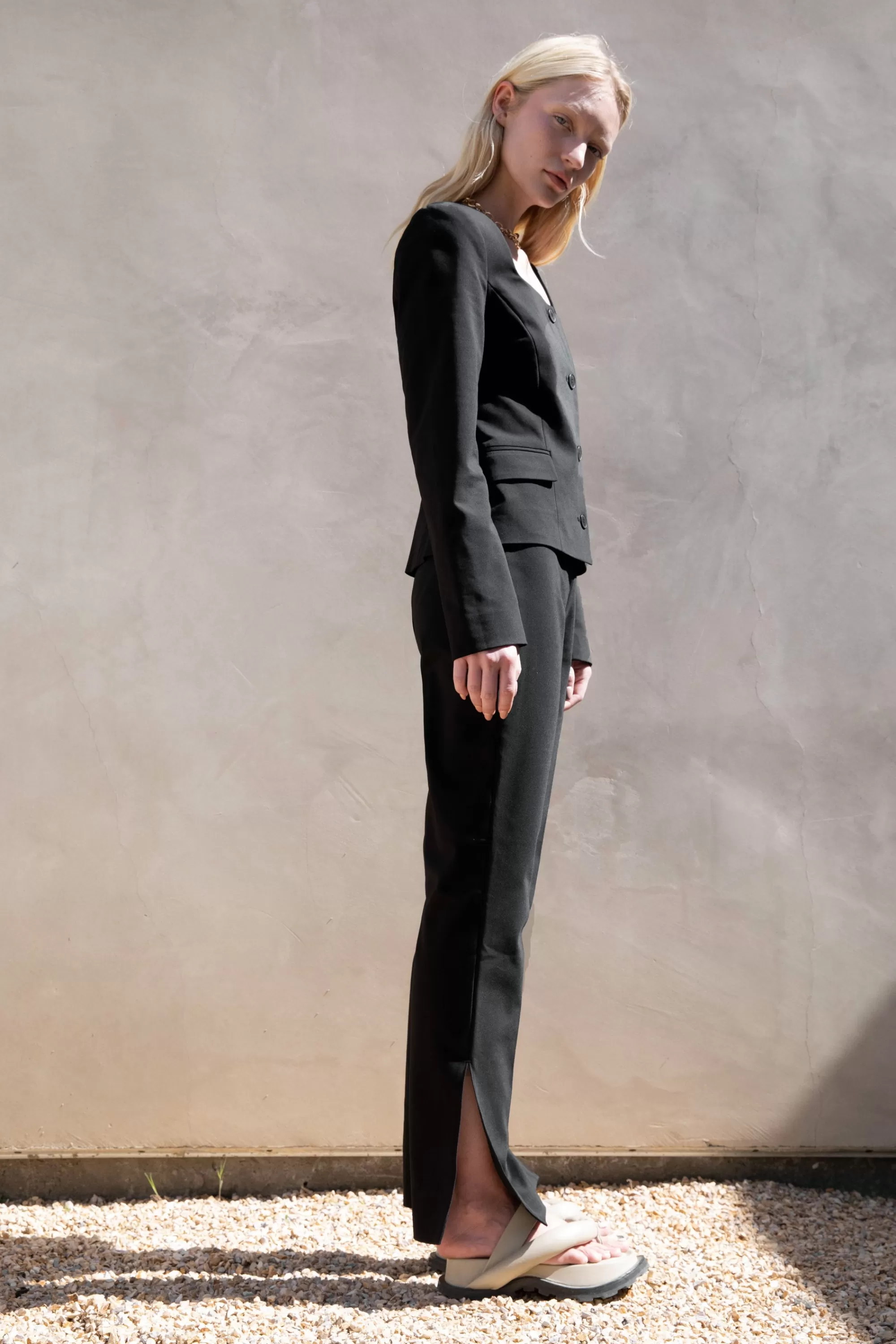 OAK + FORT SLIM FIT PANT | Women Pants