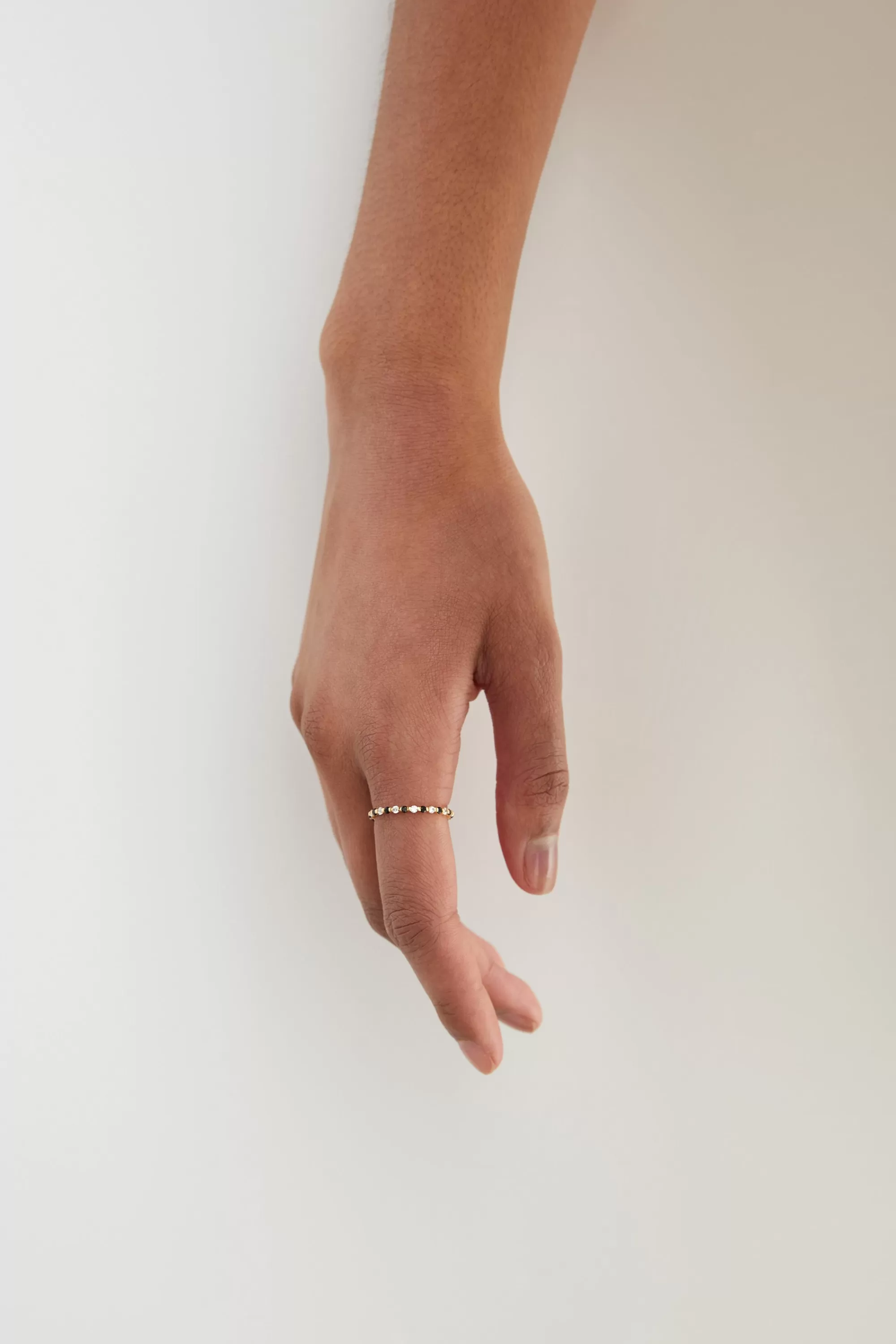 OAK + FORT STERLING SILVER RING WITH STONE DETAIL | Women Rings & Bracelets | Rings & Bracelets