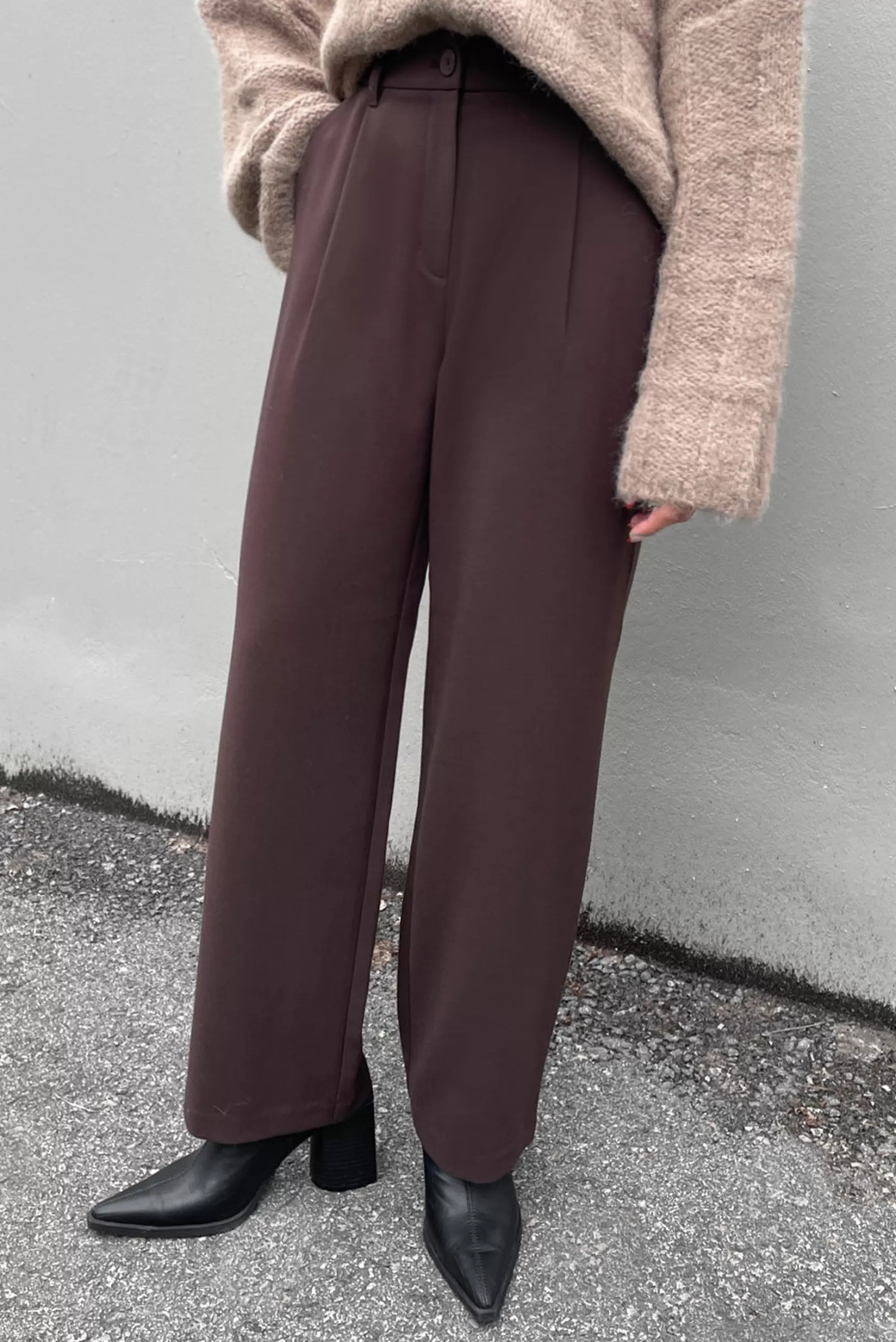 OAK + FORT STRAIGHT LEG PANTS | Women Pants