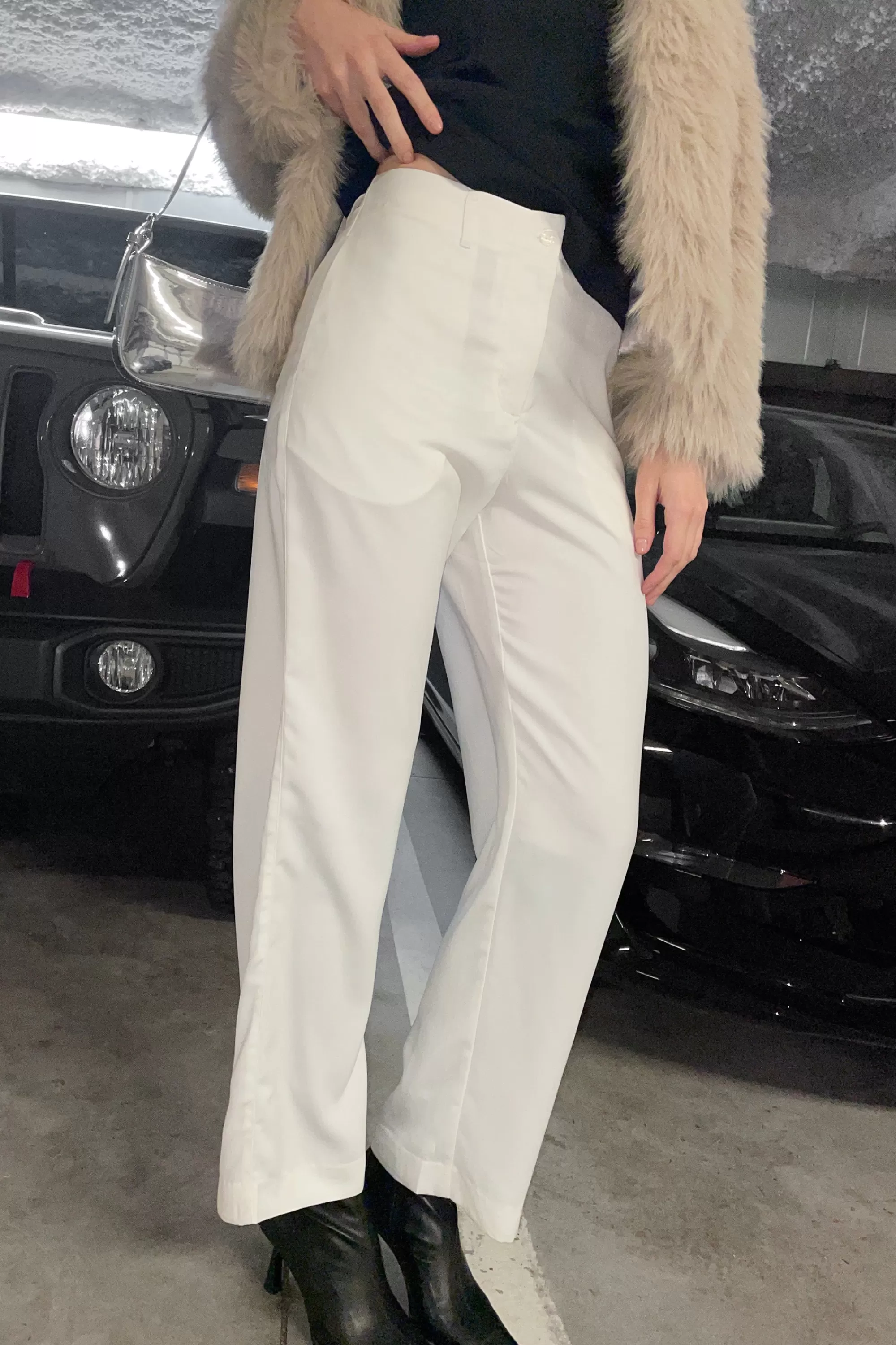 OAK + FORT STRAIGHT LEG TROUSER | Women Pants