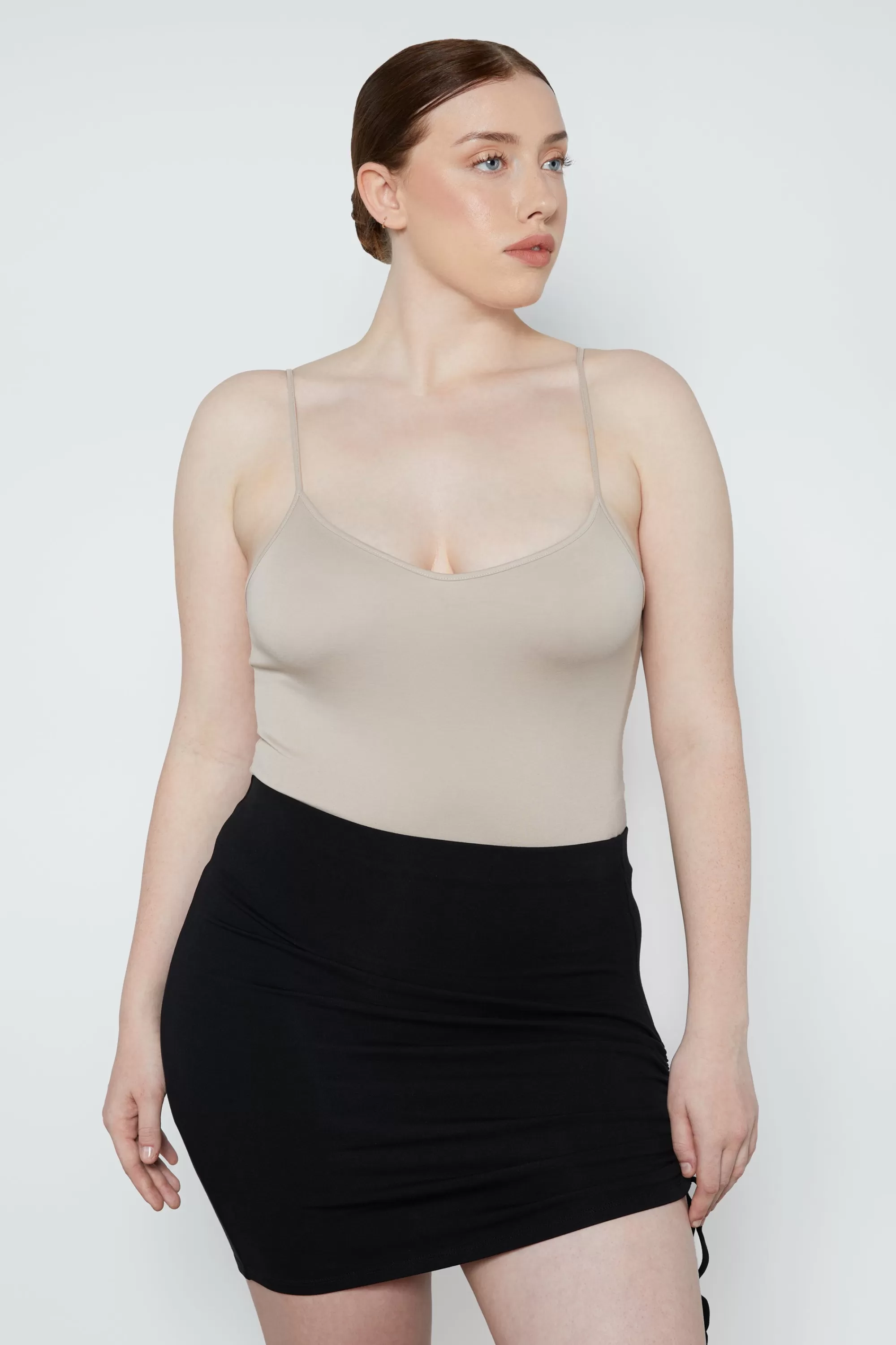 OAK + FORT TANK BODYSUIT | Women Tops