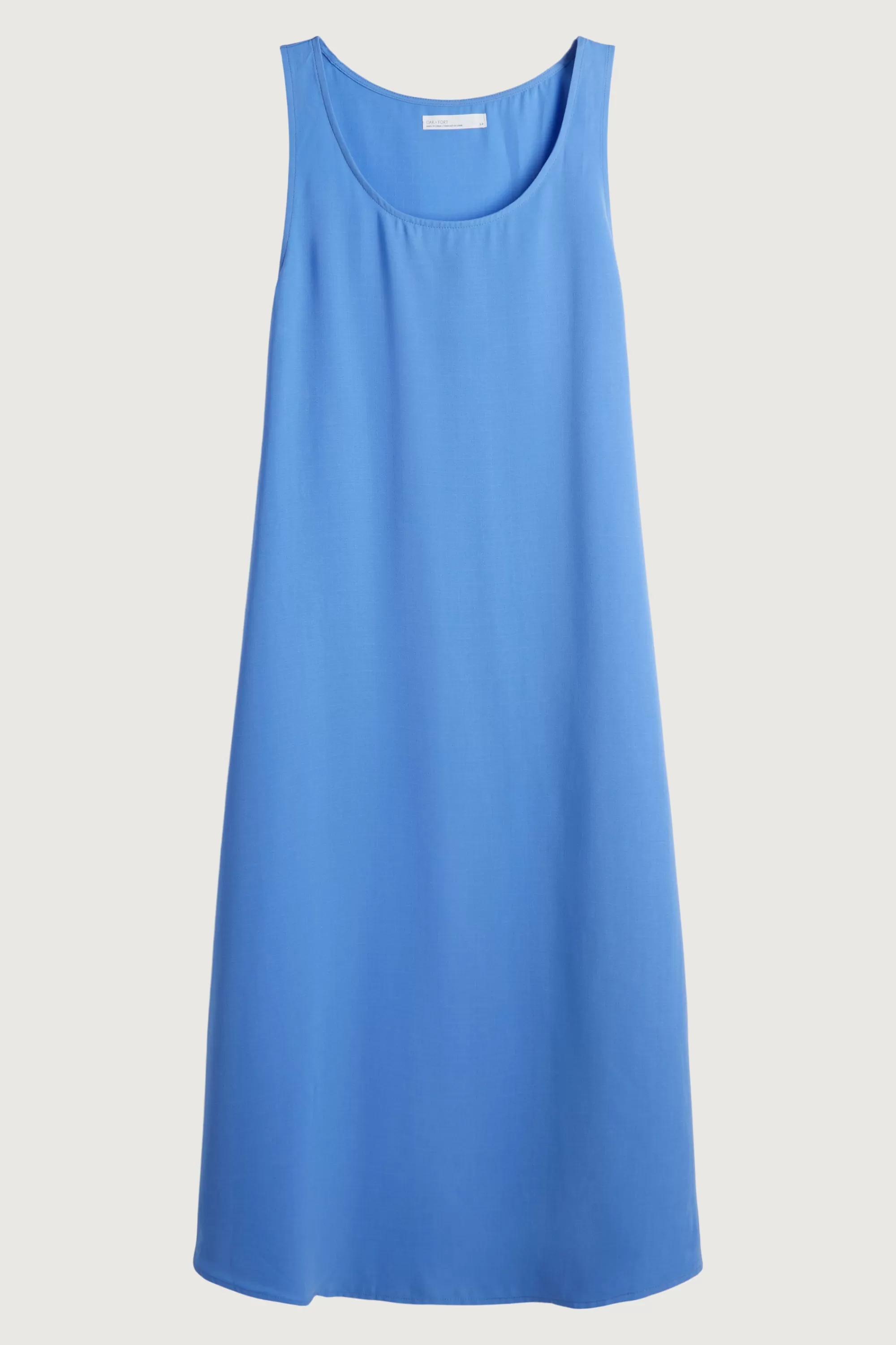 OAK + FORT TANK MIDI DRESS WITH POCKETS | Women Tops | Dresses