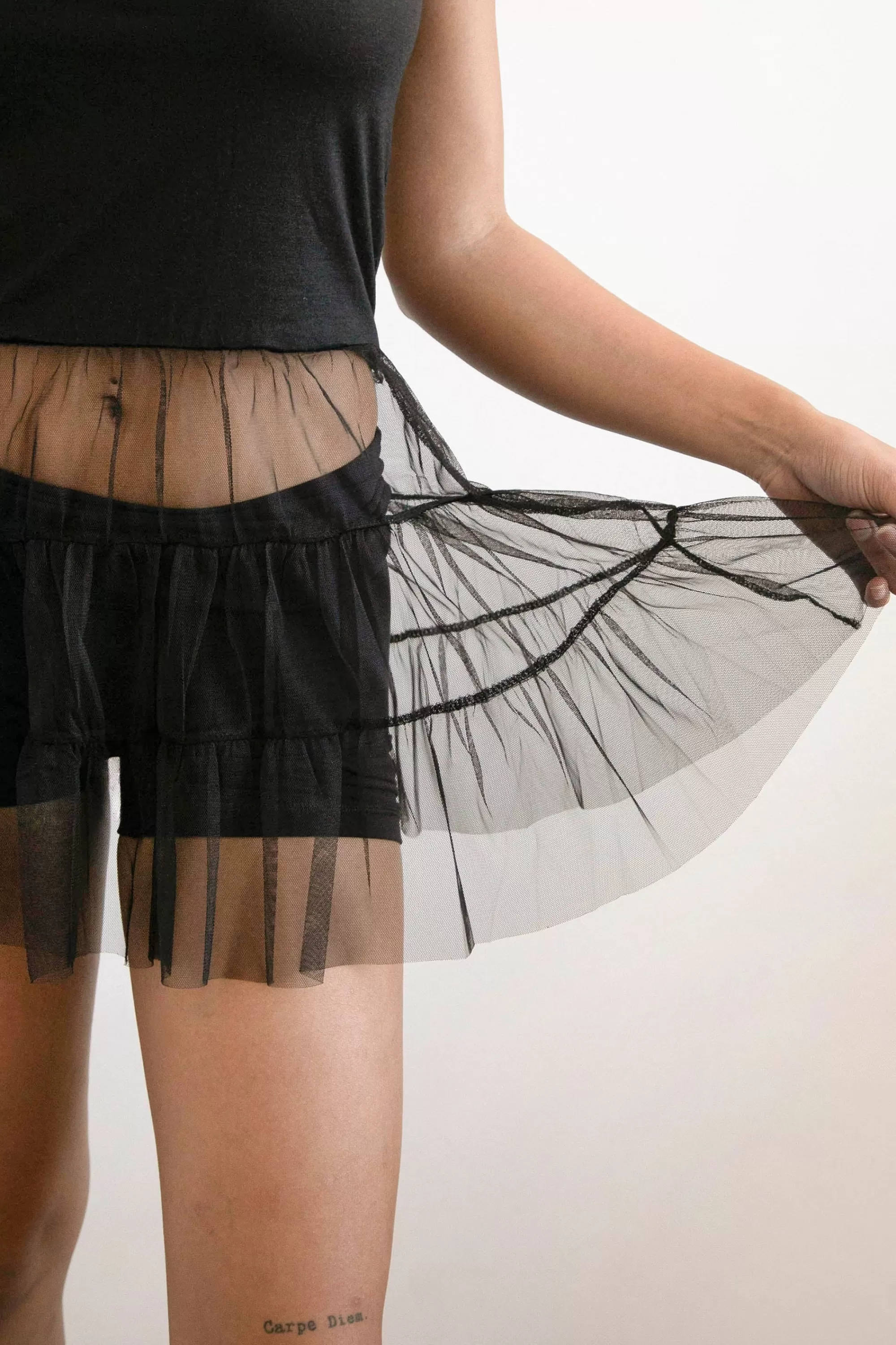 OAK + FORT TANK WITH TULLE SKIRT | Women Tops | Dresses