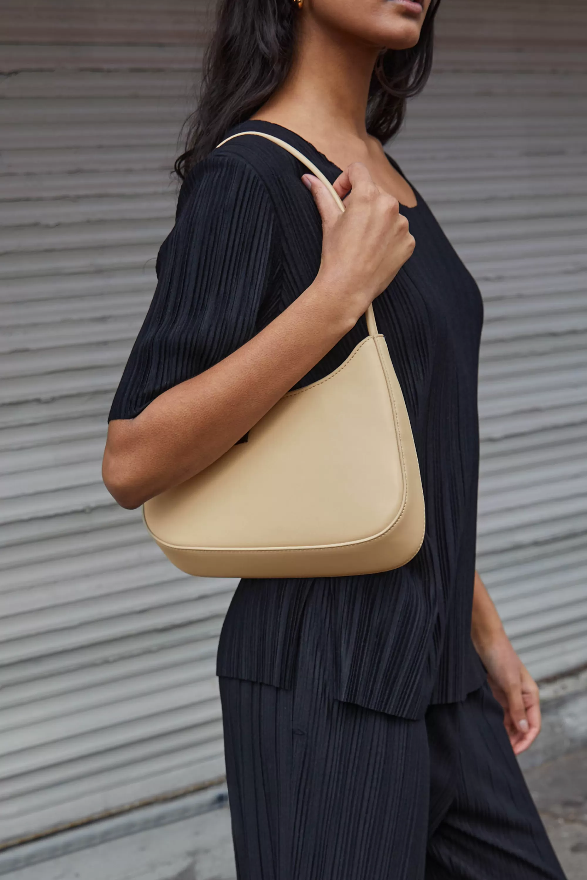 OAK + FORT TRAPEZE SHOULDER BAG | Women Bags | Bags