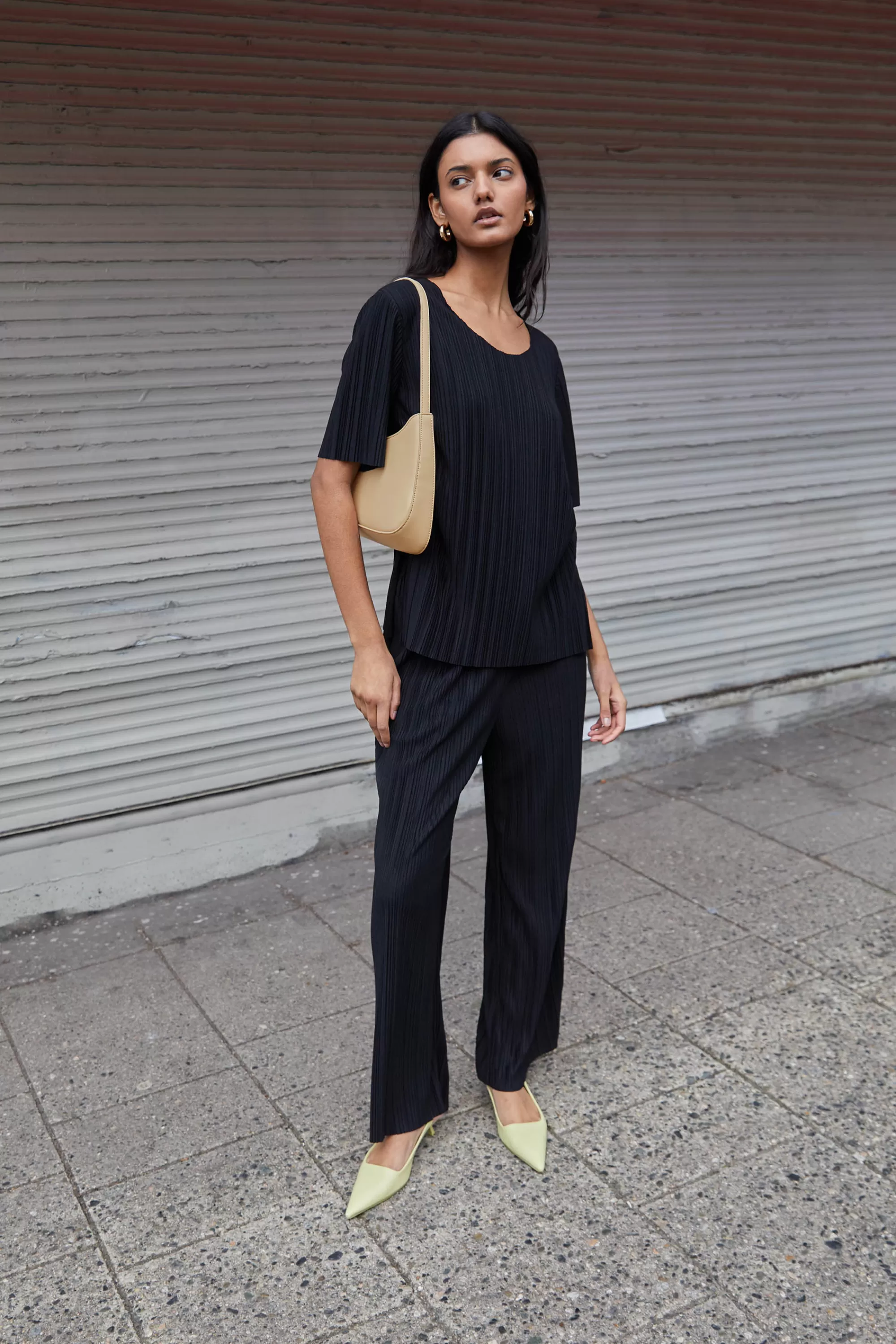 OAK + FORT TRAPEZE SHOULDER BAG | Women Bags | Bags