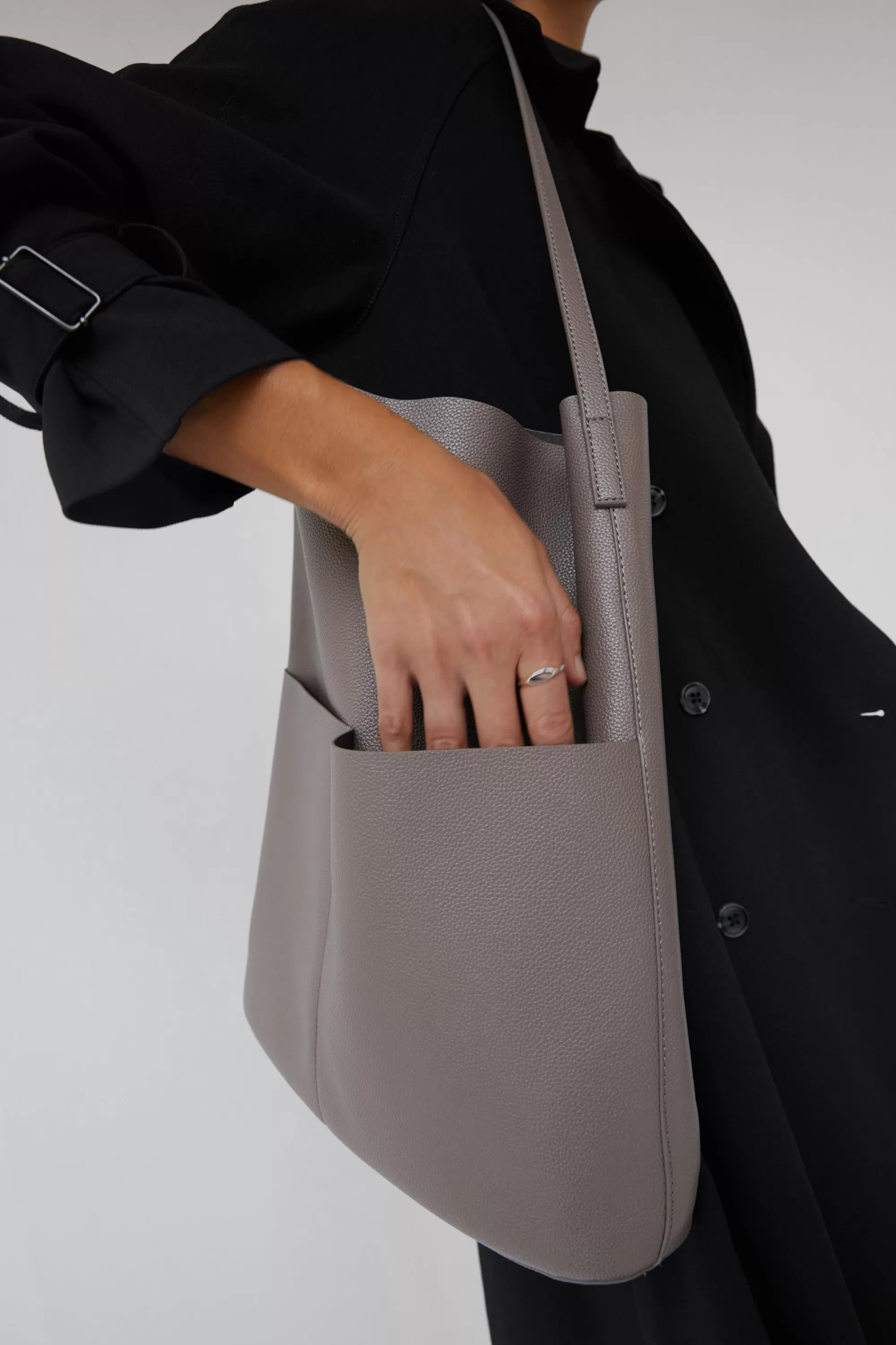 OAK + FORT VEGAN LEATHER TOTE BAG | Women Bags | Bags