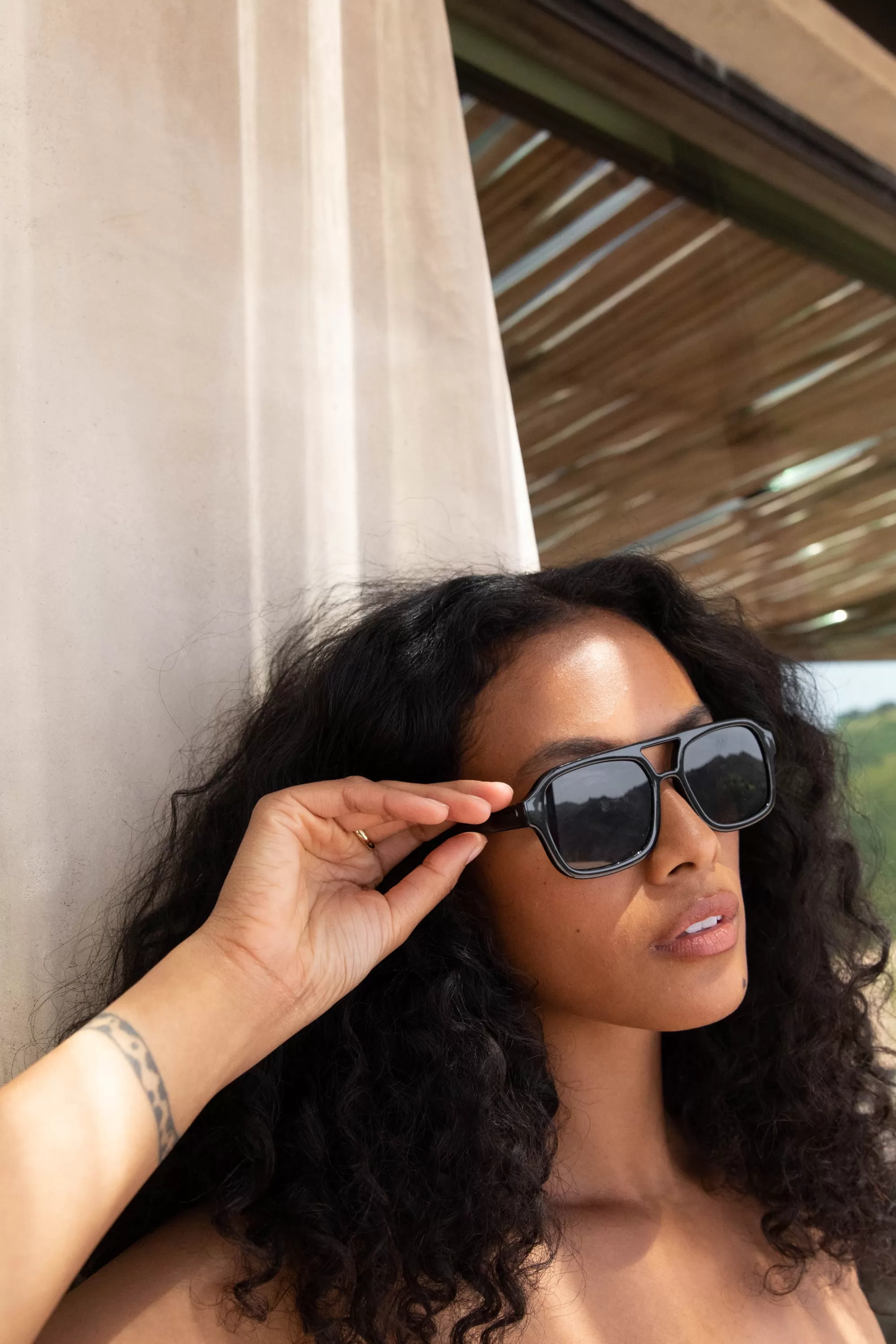 OAK + FORT VINTAGE AVIATOR SUNGLASSES | Women Sunglasses | Sunglasses