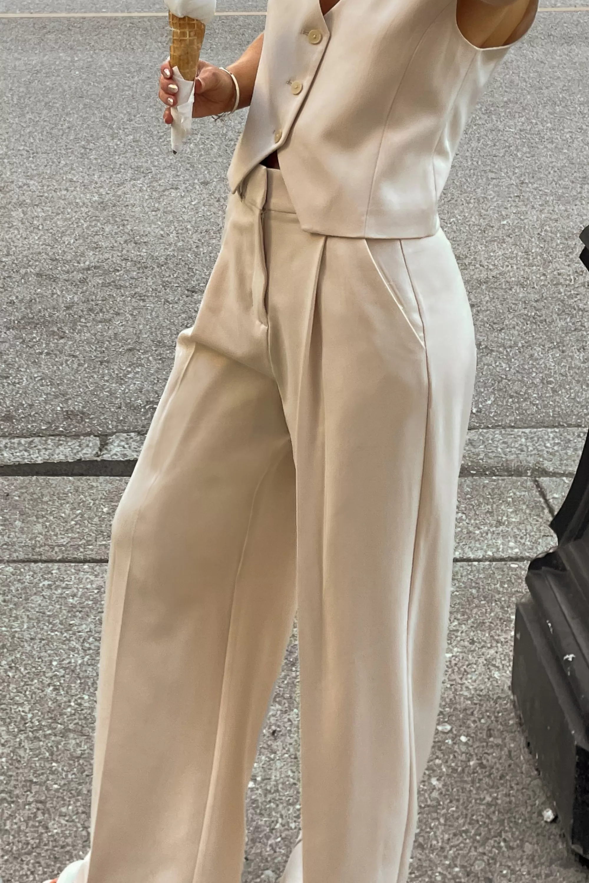 OAK + FORT WIDE LEG PANT | Women Pants