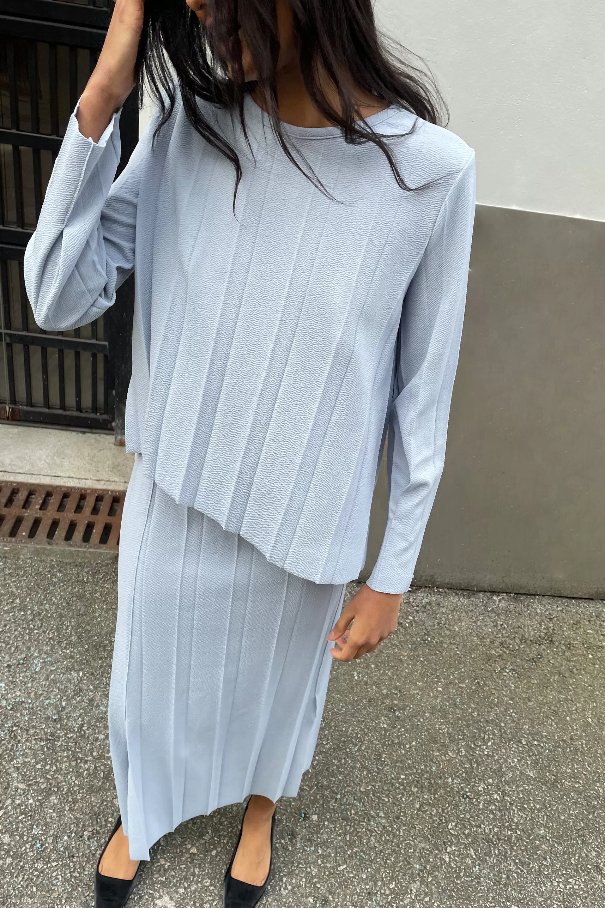 OAK + FORT WIDE RIBBED TOP | Women Tops
