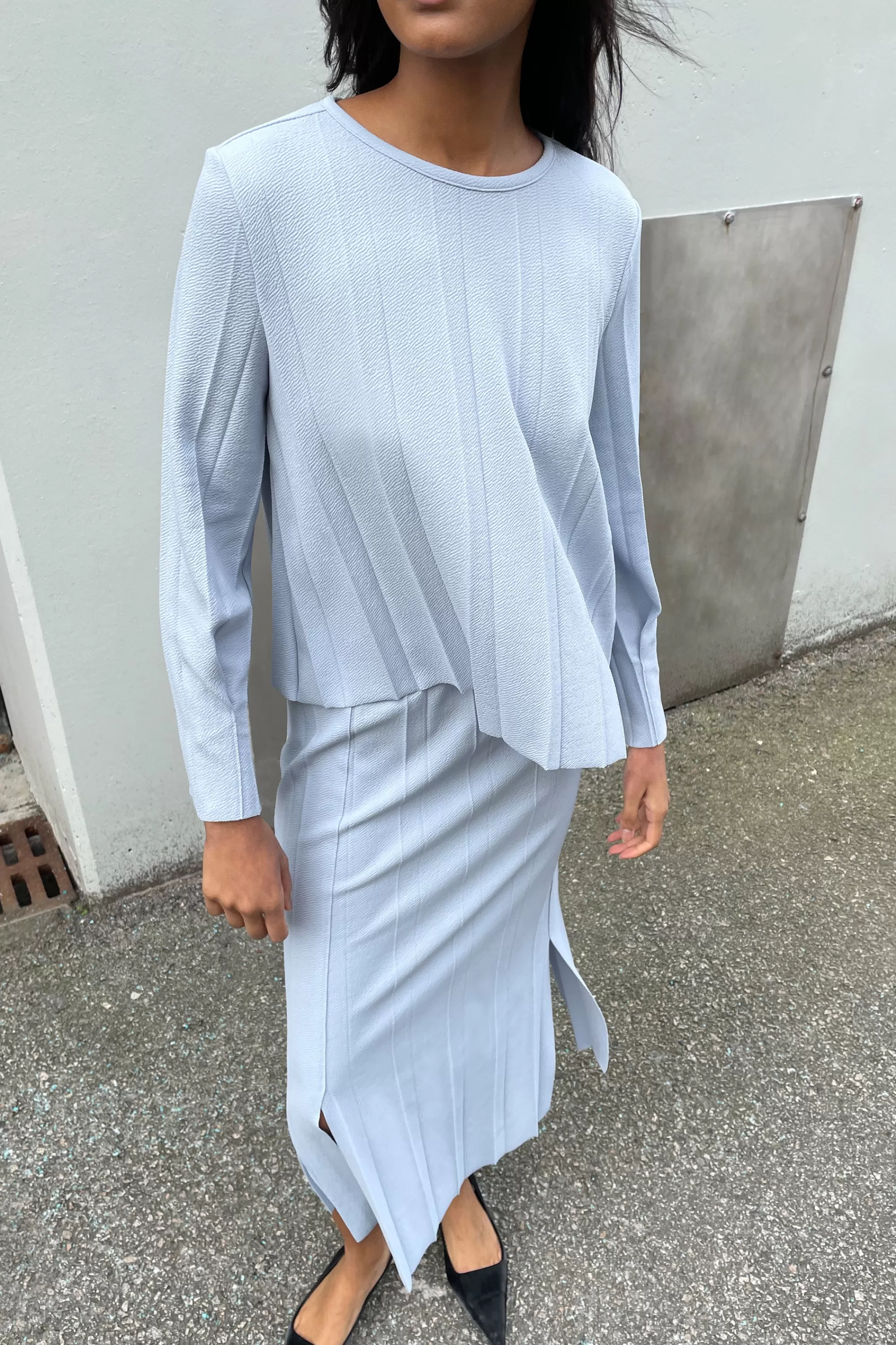 OAK + FORT WIDE RIBBED TOP | Women Tops