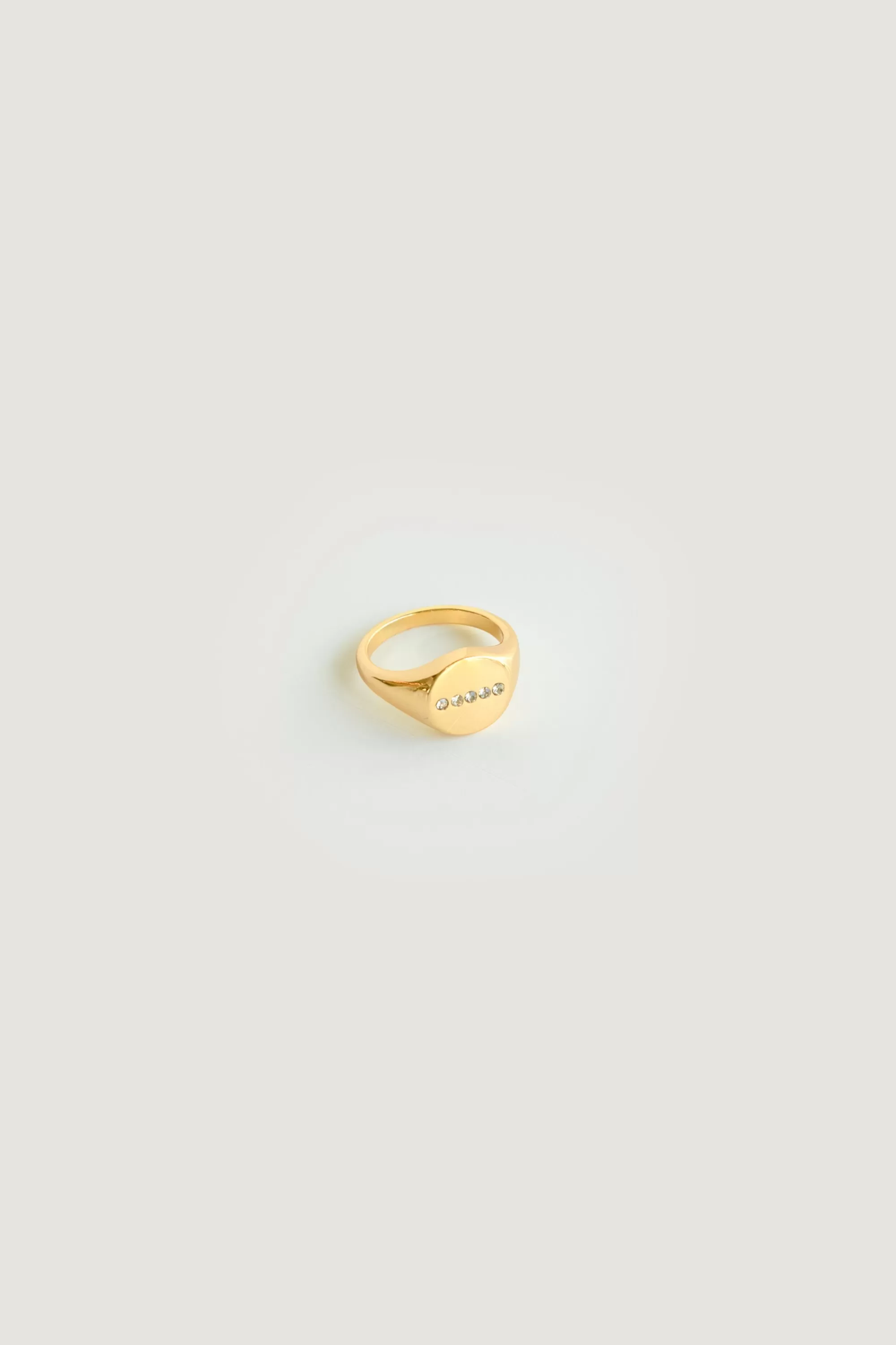 OAK + FORT ZIRCONIA SIGNET RING | Women Rings & Bracelets | Rings & Bracelets